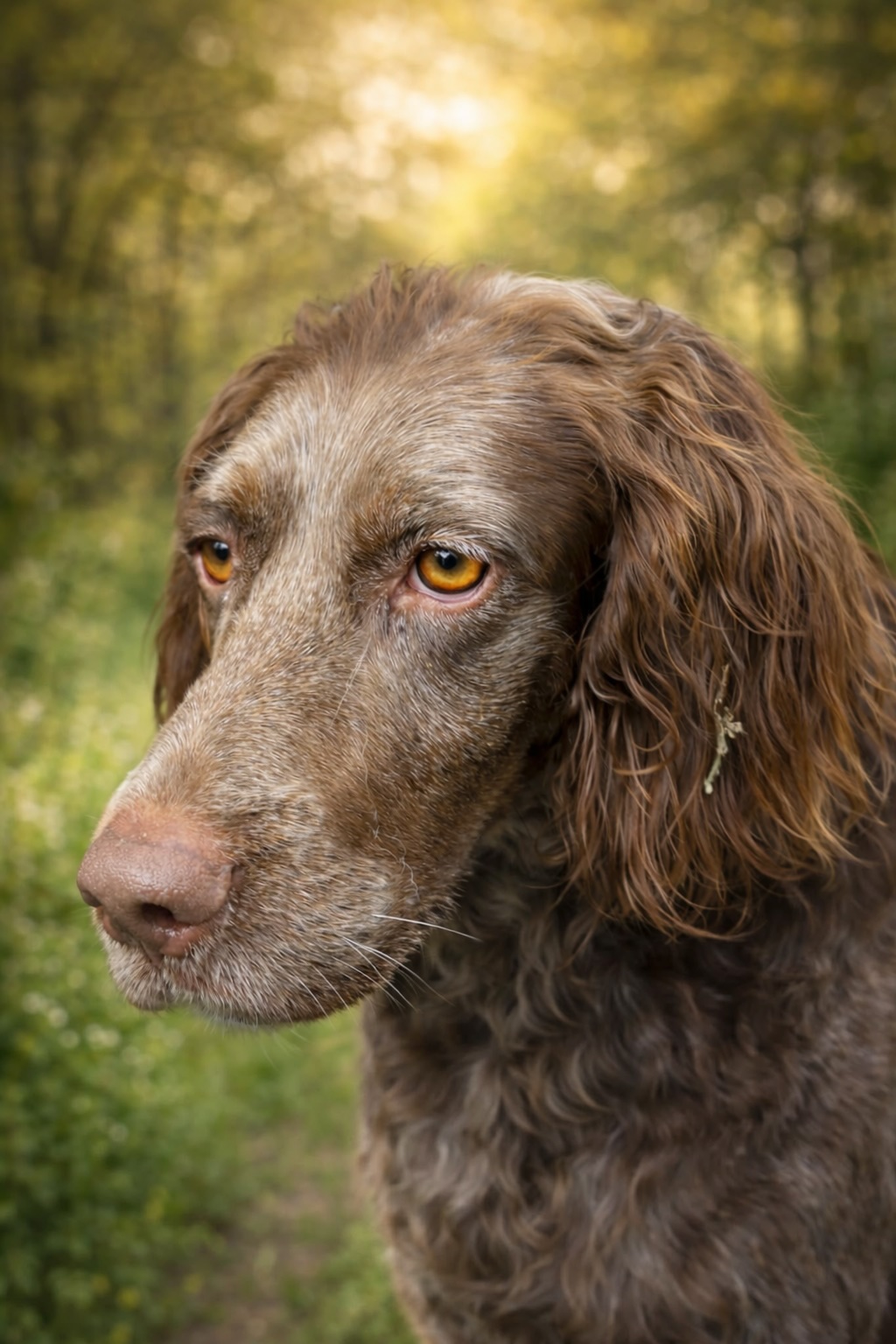 Koko, a 10 months old male Irish Setter X Pointer available for adoption from Dog Watch UK in Cheshire